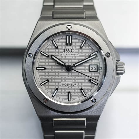 iwc in titanio|iwc ingenieur automatic review.